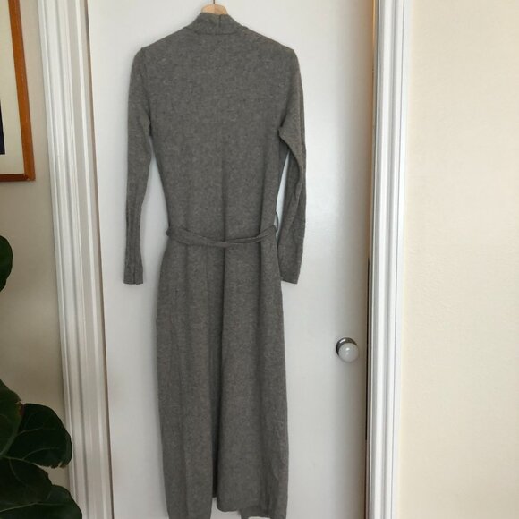 Long Cashmere Robe - Picture 3 of 5